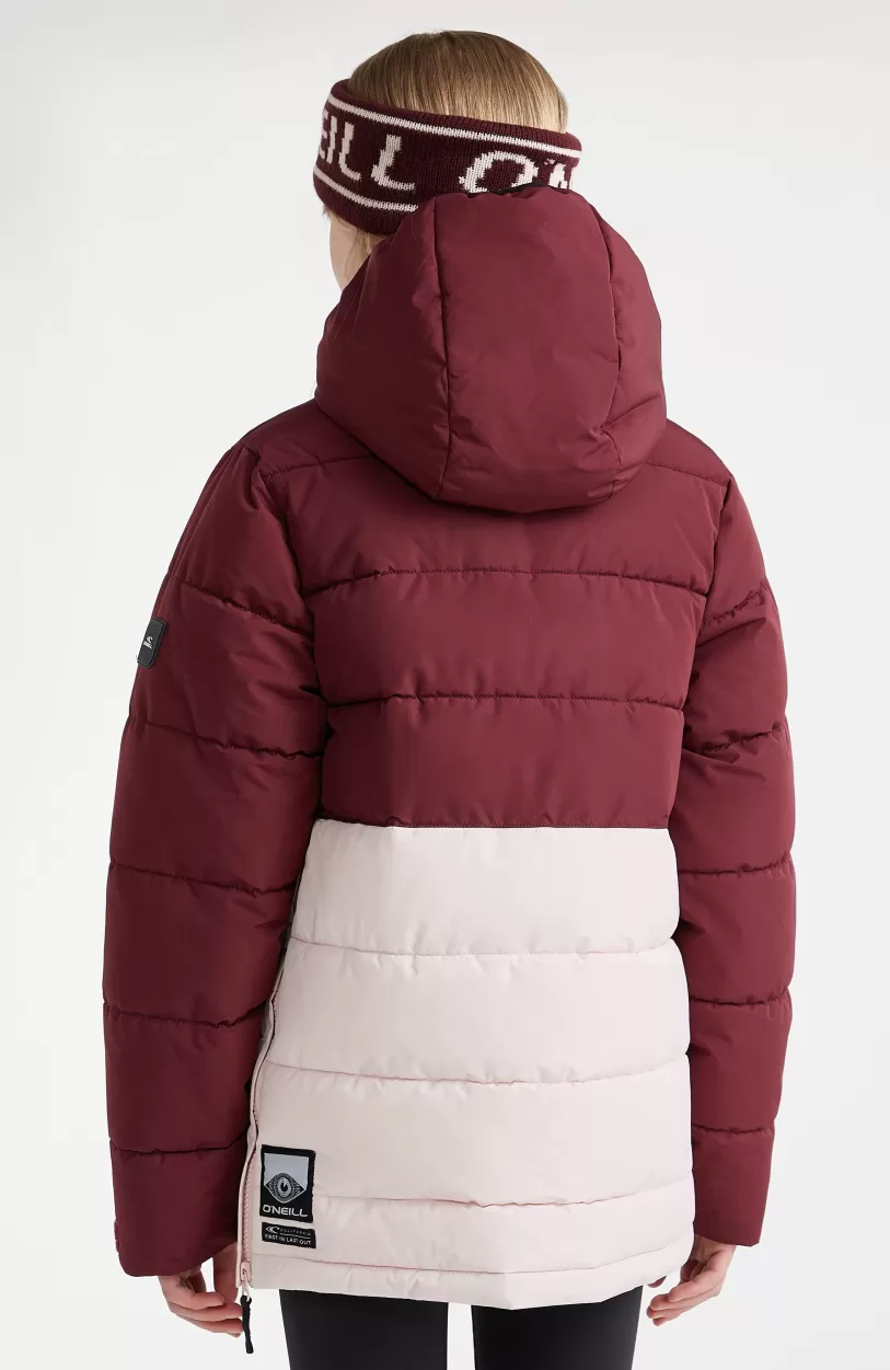 Outlet O’Neill Anorak O'Riginals Puffer | Windsor Wine Colour Block