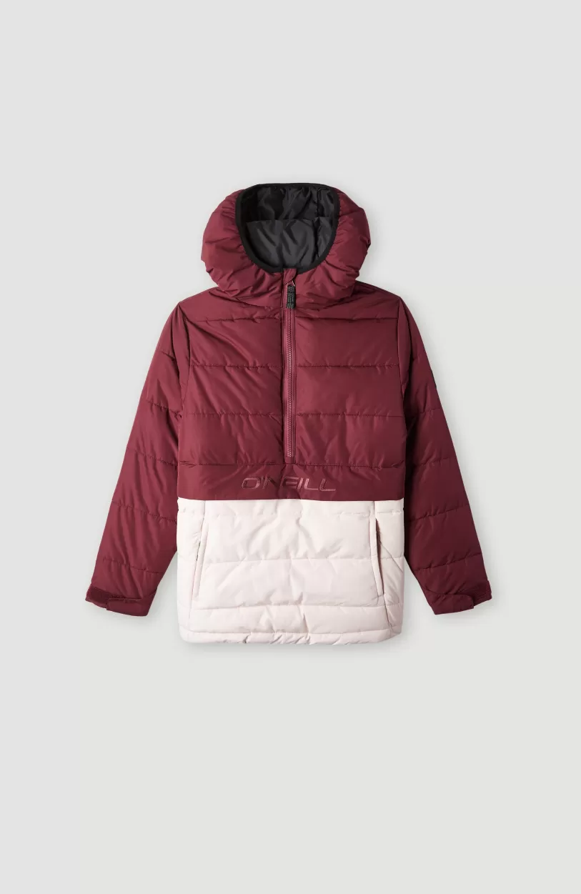 Outlet O’Neill Anorak O'Riginals Puffer | Windsor Wine Colour Block