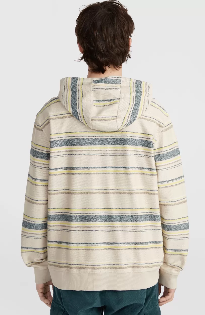 Outlet O’Neill Bavaro Capuchonvest Met Volledige Rits | Grey Vintage Stripe