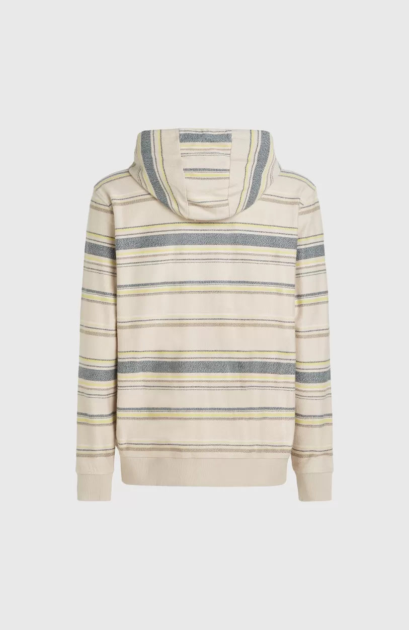 Outlet O’Neill Bavaro Capuchonvest Met Volledige Rits | Grey Vintage Stripe