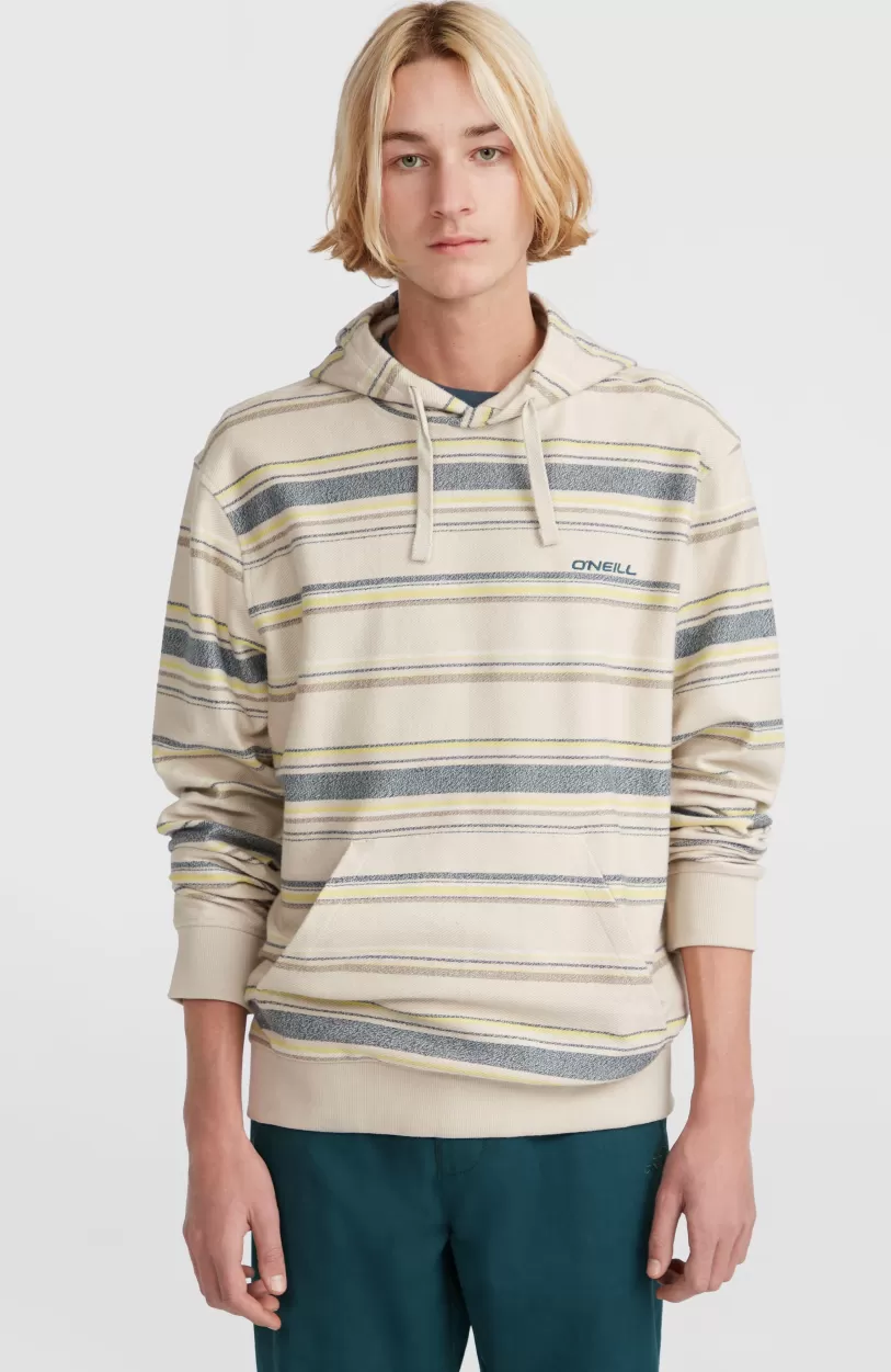 Flash Sale O’Neill Bavaro Hoodie | Grey Vintage Stripe