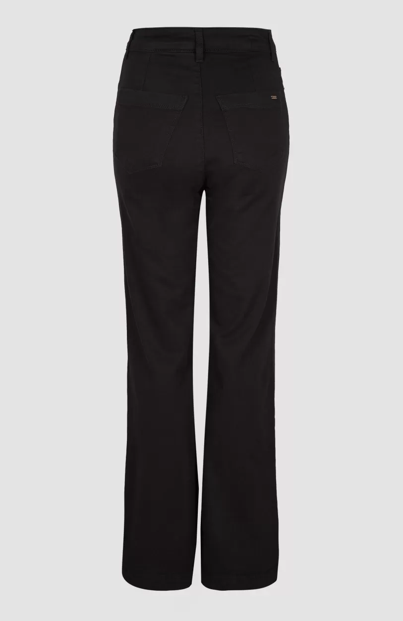 Flash Sale O’Neill Broek Dive Twill Met Hoge Taille | Black Out