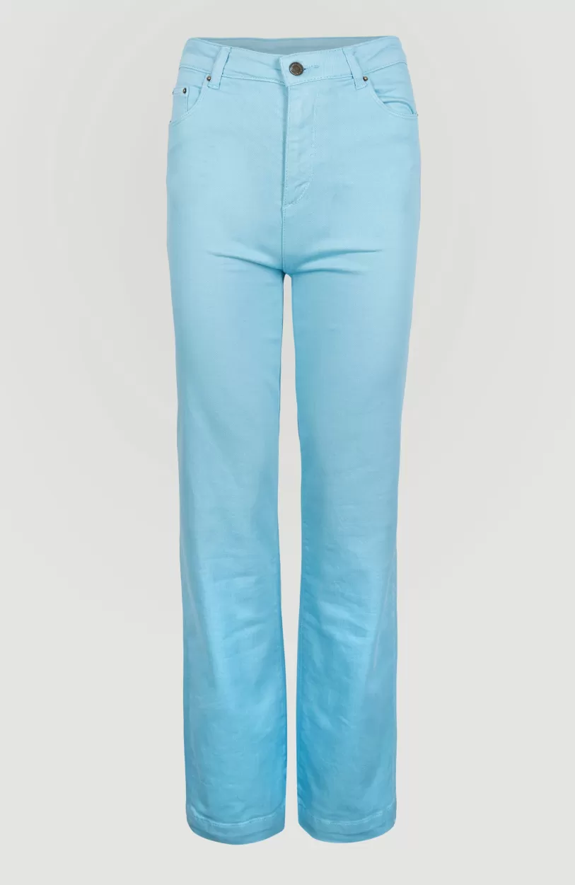 Cheap O’Neill Broek Dive Twill Met Hoge Taille | Blue Topaz