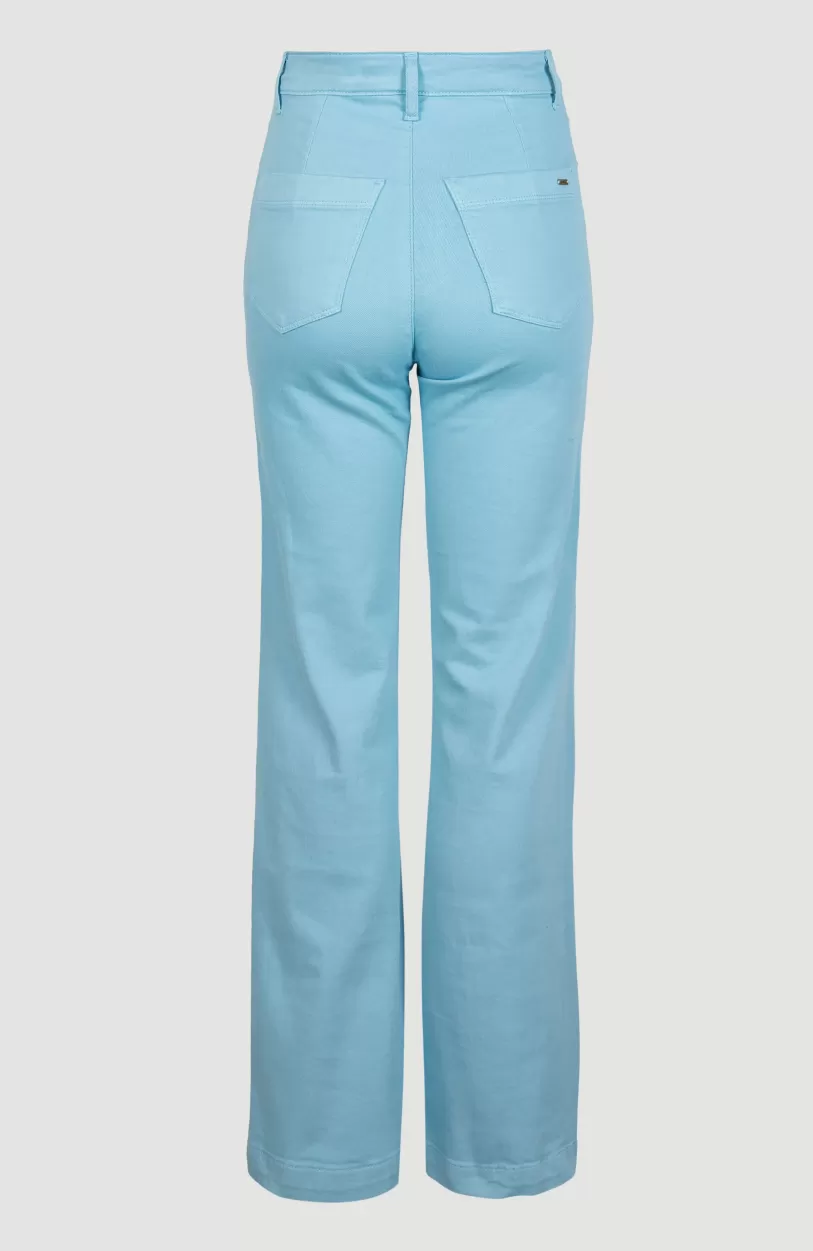 Cheap O’Neill Broek Dive Twill Met Hoge Taille | Blue Topaz