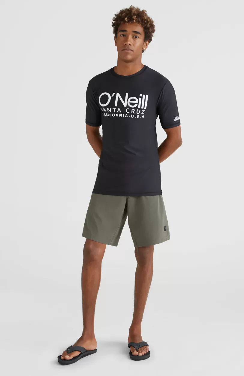 Flash Sale O’Neill Cali Shortsleeve UPF 50+ Sun Shirt Skin | Black Out