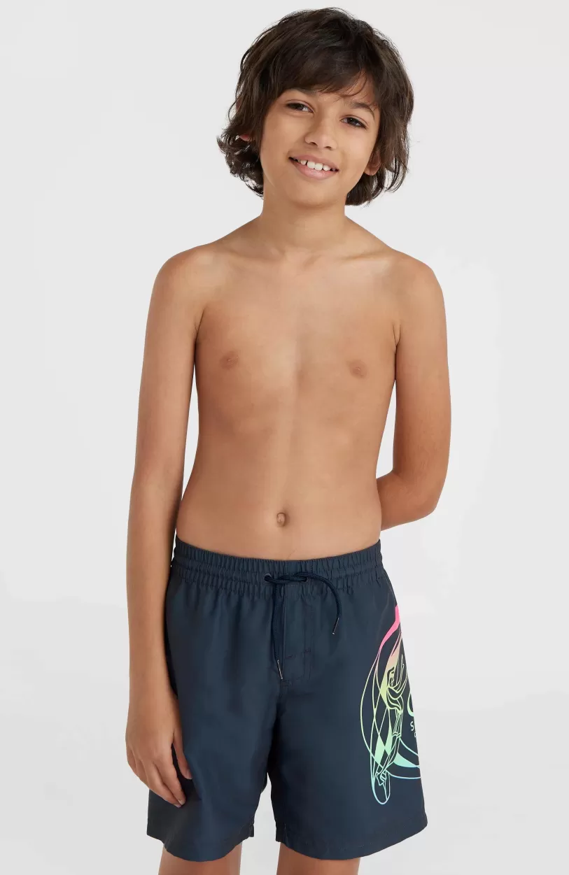Outlet O’Neill Circle Surfer 14" Zwembroek | Outer Space Circle Surfer Grandient Panel
