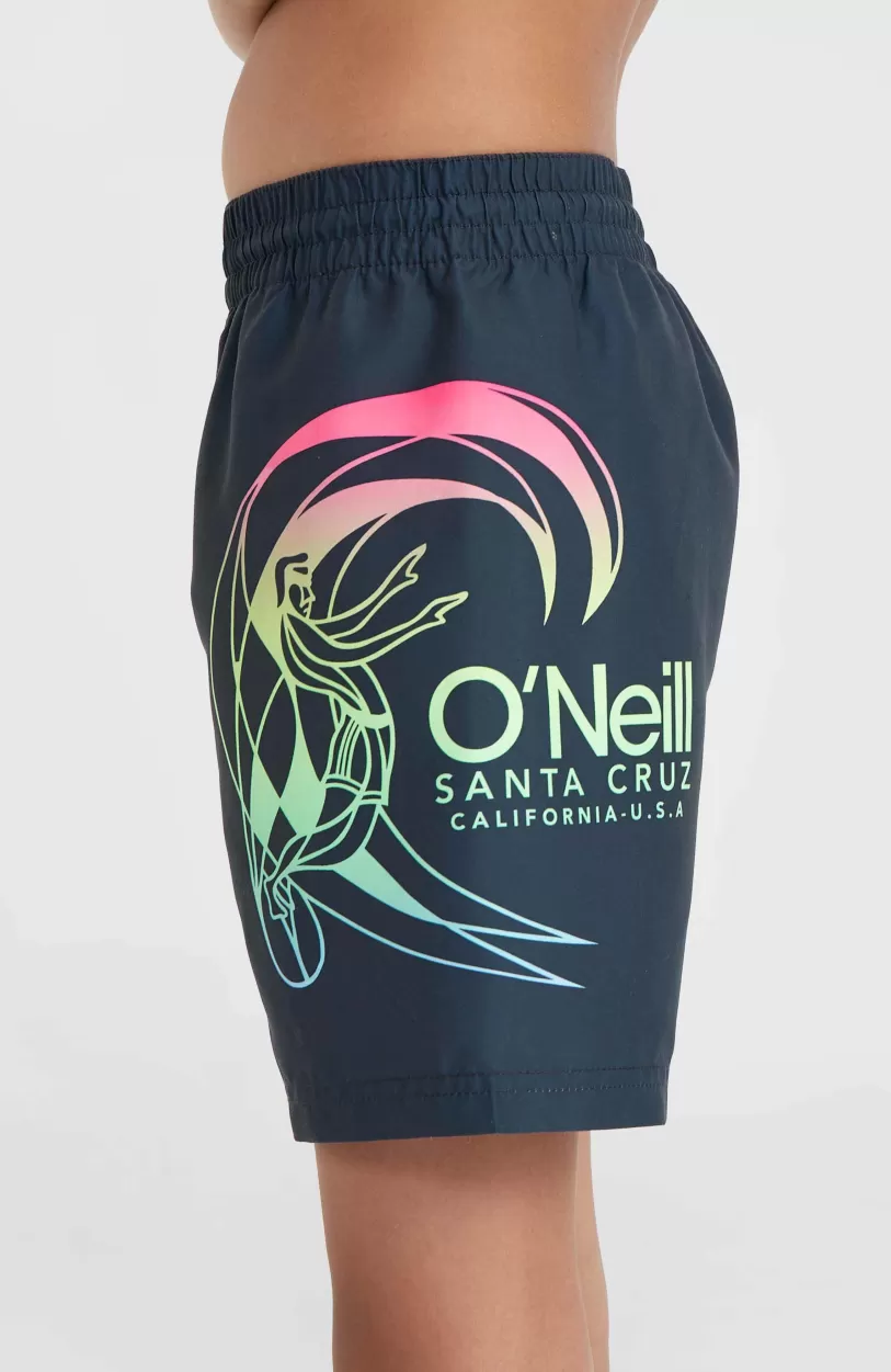 Outlet O’Neill Circle Surfer 14" Zwembroek | Outer Space Circle Surfer Grandient Panel