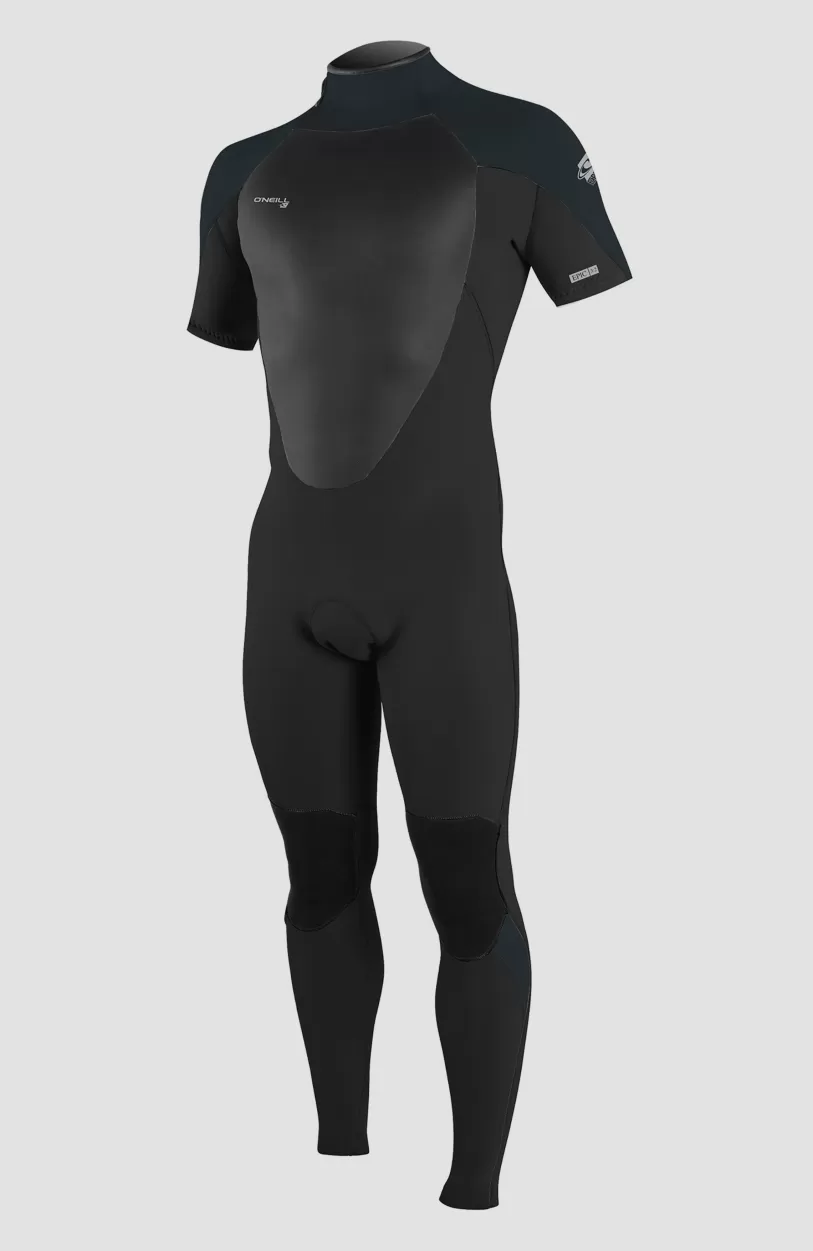 Fashion O’Neill Epic 3/2mm Back Zip Shortsleeve Full Wetsuit Herren | BLACK/GUN METAL/GUN METAL