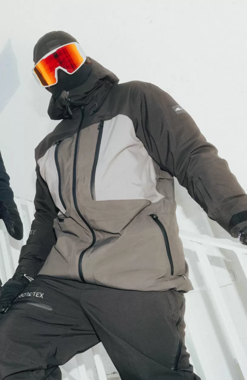 Fashion O’Neill GORE-TEX Psycho Tech Wintersportjas | Black Out Colour Block