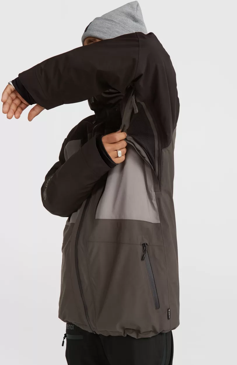 Fashion O’Neill GORE-TEX Psycho Tech Wintersportjas | Black Out Colour Block