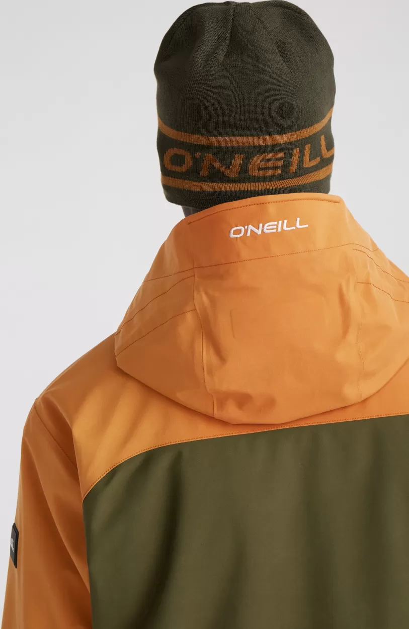 Shop O’Neill GORE-TEX Psycho Tech Wintersportjas | Rich Caramel Colour block