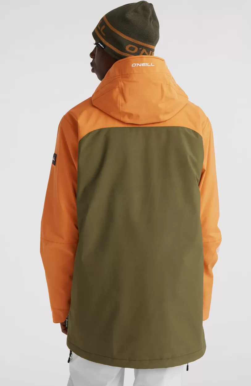 Shop O’Neill GORE-TEX Psycho Tech Wintersportjas | Rich Caramel Colour block