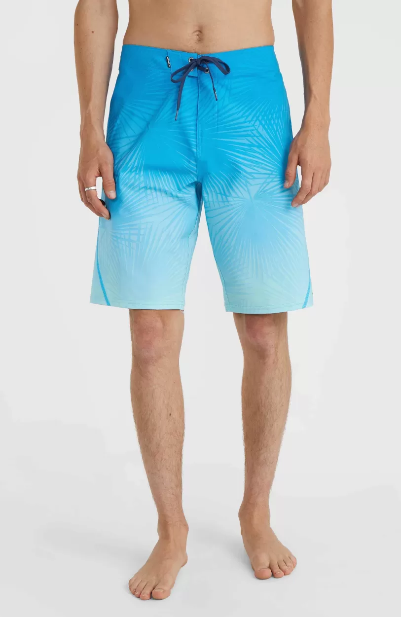 Clearance O’Neill Hyperfreak Heat S-Seam Fade 21" Boardshort | Blue S-Seam Heat Fade