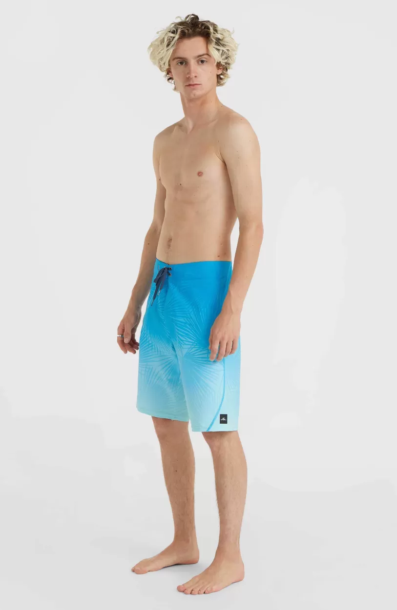 Clearance O’Neill Hyperfreak Heat S-Seam Fade 21" Boardshort | Blue S-Seam Heat Fade