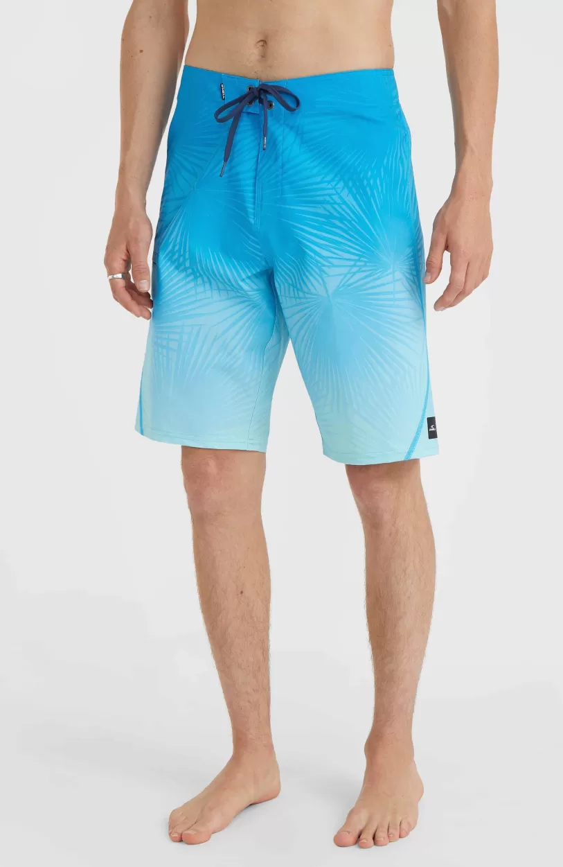 Clearance O’Neill Hyperfreak Heat S-Seam Fade 21" Boardshort | Blue S-Seam Heat Fade