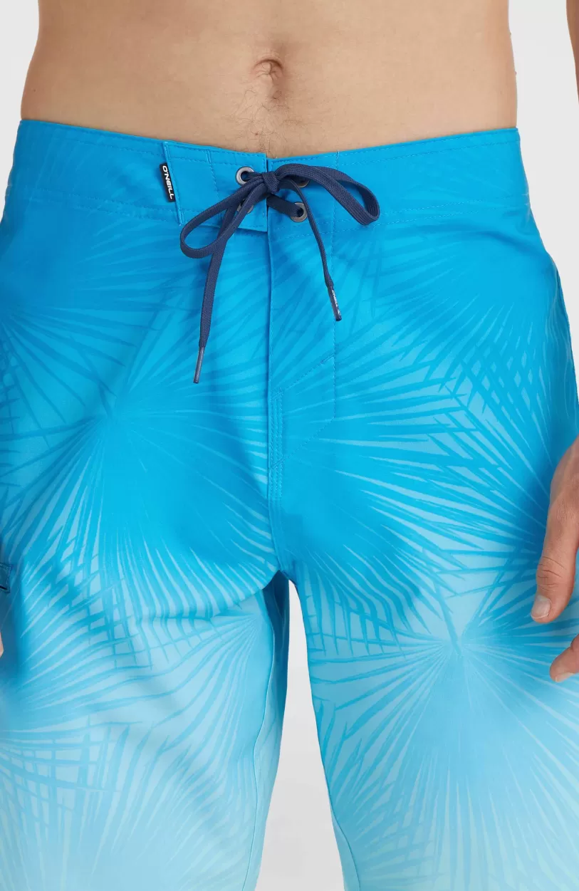 Clearance O’Neill Hyperfreak Heat S-Seam Fade 21" Boardshort | Blue S-Seam Heat Fade