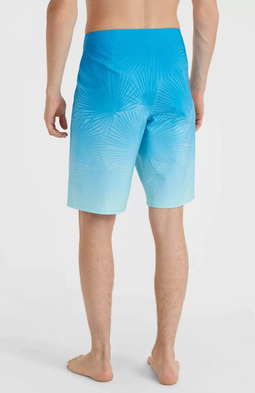 Clearance O’Neill Hyperfreak Heat S-Seam Fade 21" Boardshort | Blue S-Seam Heat Fade