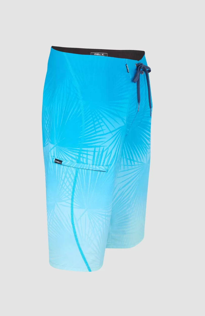 Clearance O’Neill Hyperfreak Heat S-Seam Fade 21" Boardshort | Blue S-Seam Heat Fade