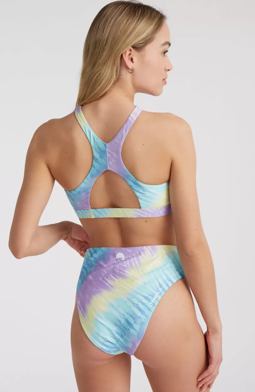 Sale O’Neill Hyperfreak Women Of The Wave Longline Triangelbikiniset | Blue Tie Dye