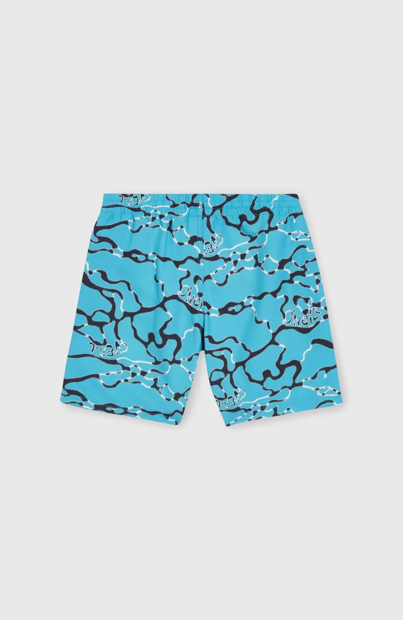 Clearance O’Neill Jack O'Neill Cali Crazy 14" Zwembroek | Light Blue Ocean View