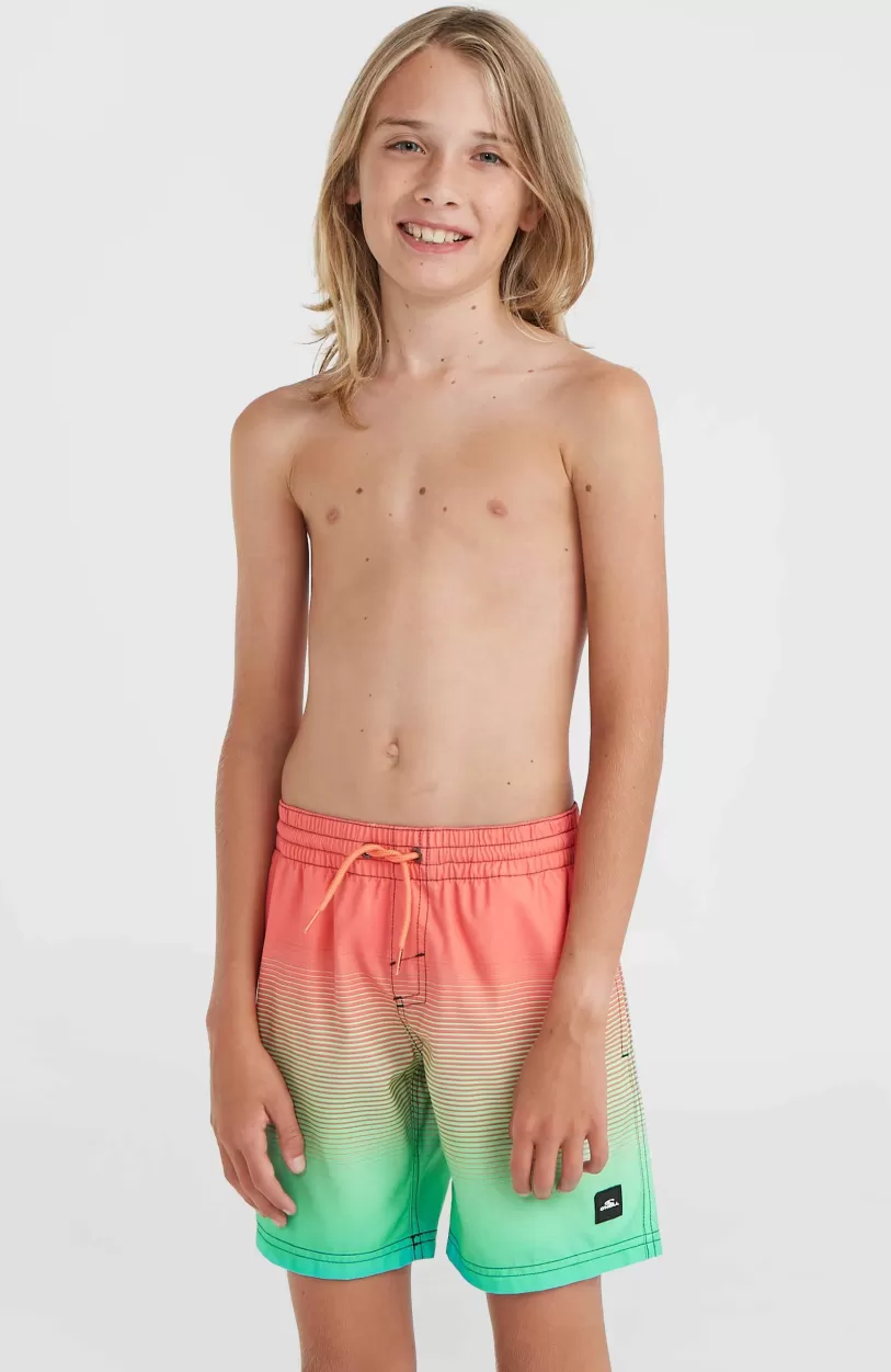 Discount O’Neill Jack O'Neill Cali Gradient 14" Zwembroek | Living Coral Simple Gradient Panel