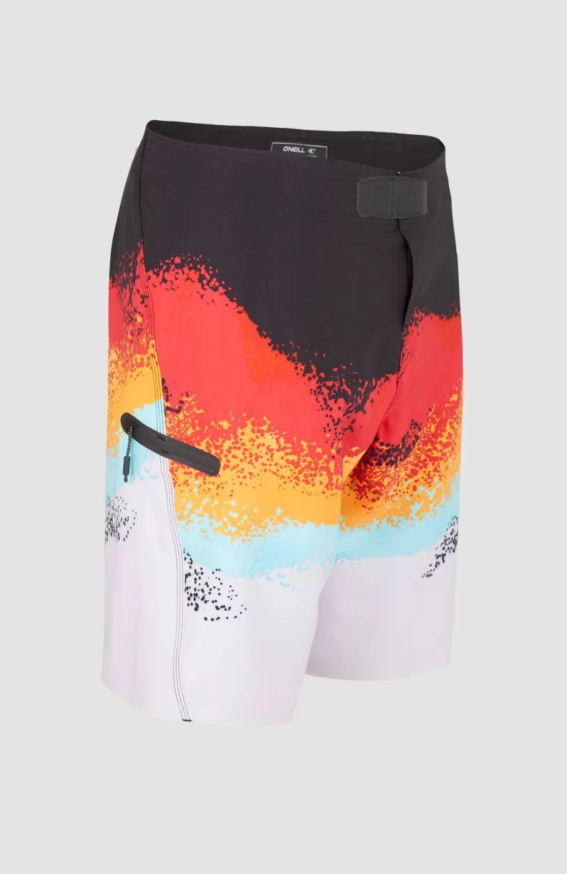 Best O’Neill Jordy Smith Hyperfreak Hydro Tech 20" Boardshort | Black Hyperfreak Hydro Tech