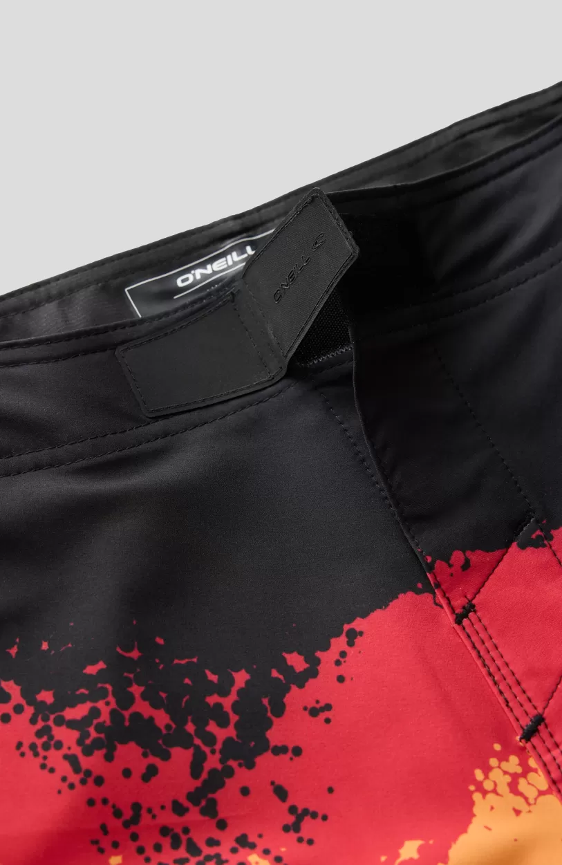 Best O’Neill Jordy Smith Hyperfreak Hydro Tech 20" Boardshort | Black Hyperfreak Hydro Tech