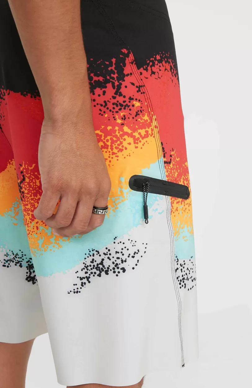 Best O’Neill Jordy Smith Hyperfreak Hydro Tech 20" Boardshort | Black Hyperfreak Hydro Tech