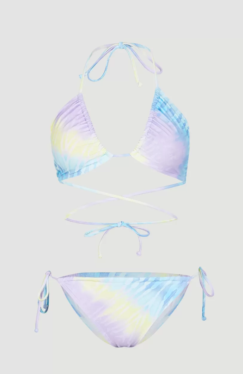 Outlet O’Neill Kat Becca Women Of The Wave Triangelbikiniset | Blue Tie Dye