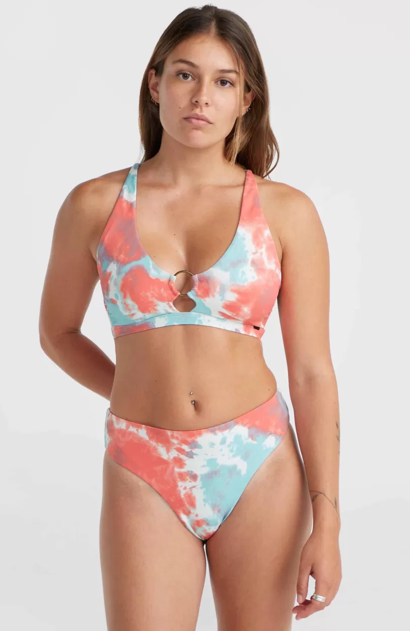Shop O’Neill Lisala New Love Women Of The Wave Bikiniset | Pink Ice Cube Tie Dye