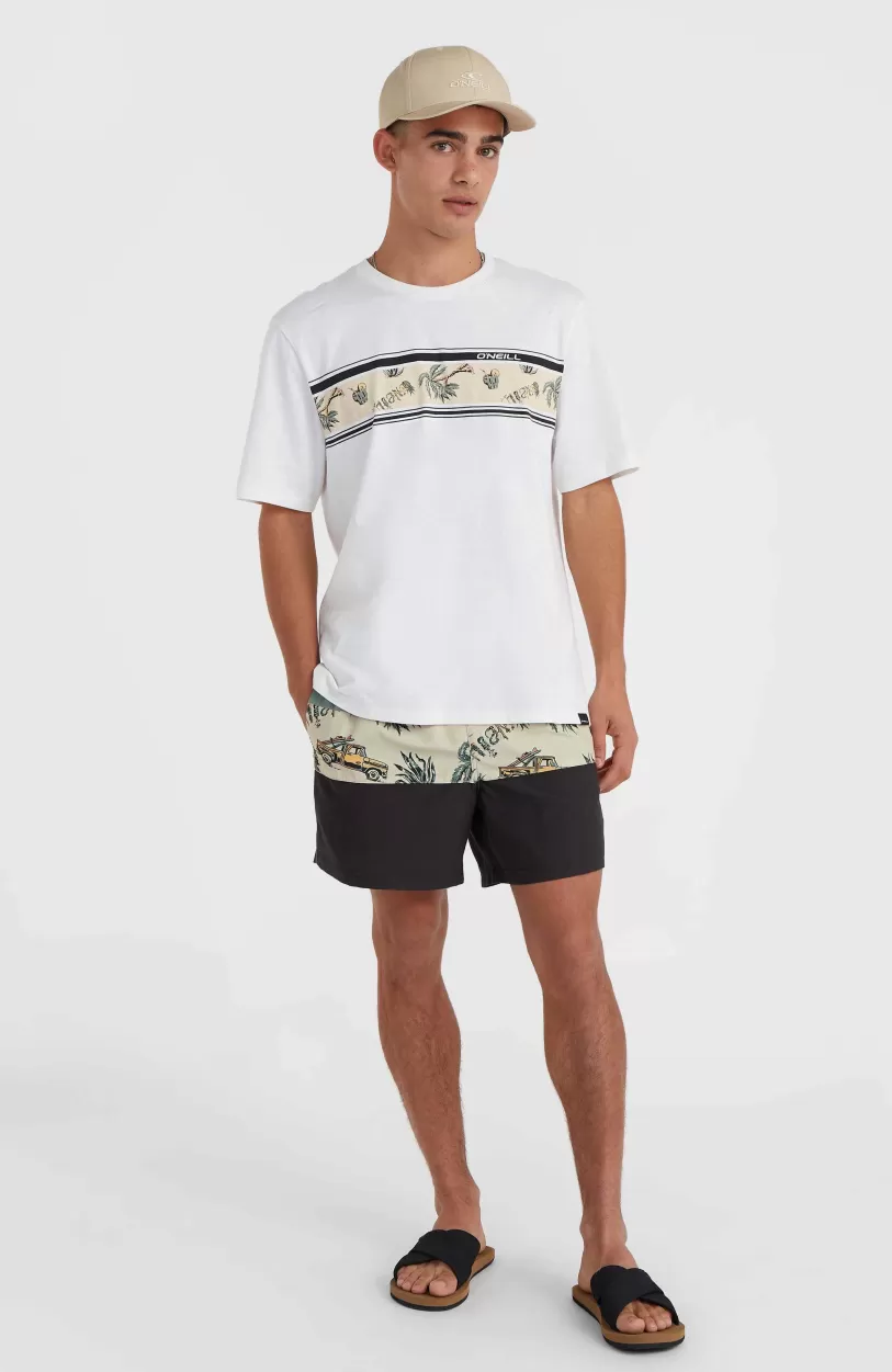 Discount O’Neill Mix And Match Cali Block 15" Zwembroek | Beige Venice Beach