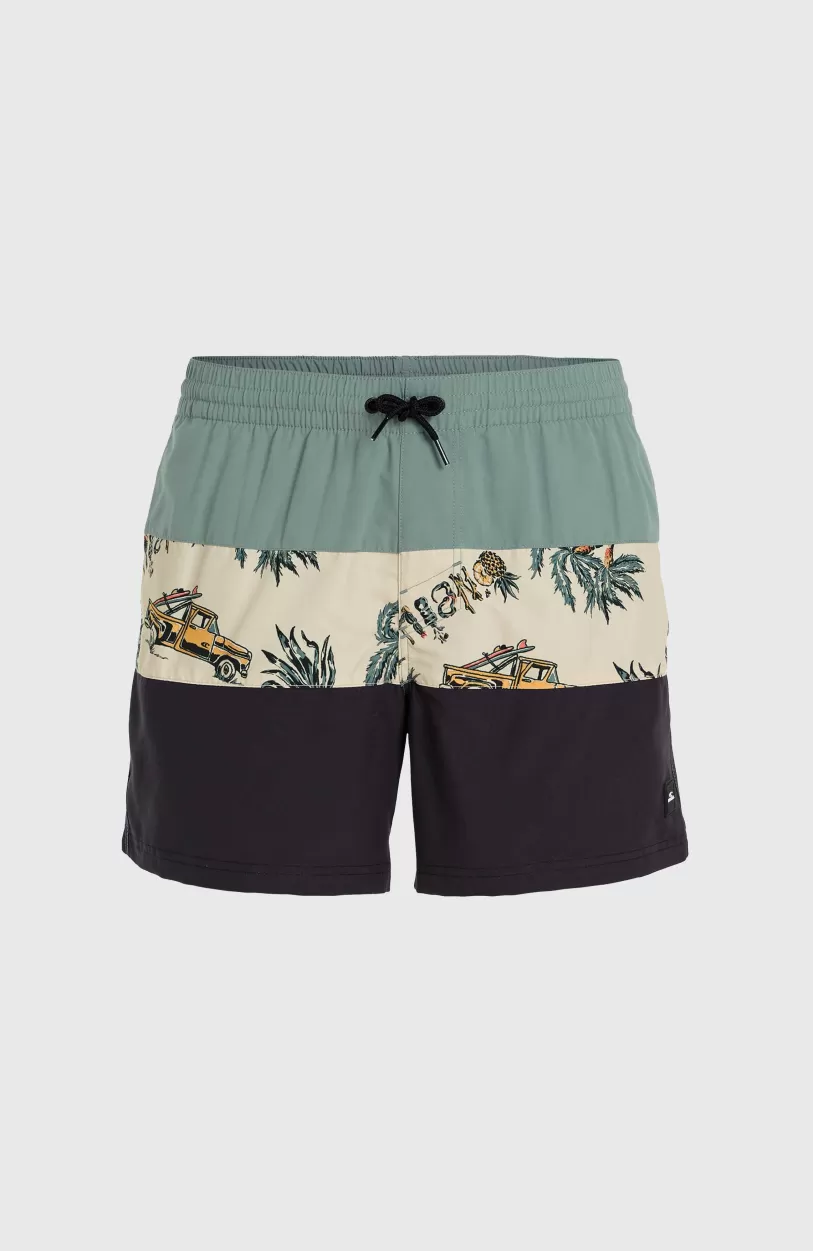 Discount O’Neill Mix And Match Cali Block 15" Zwembroek | Beige Venice Beach