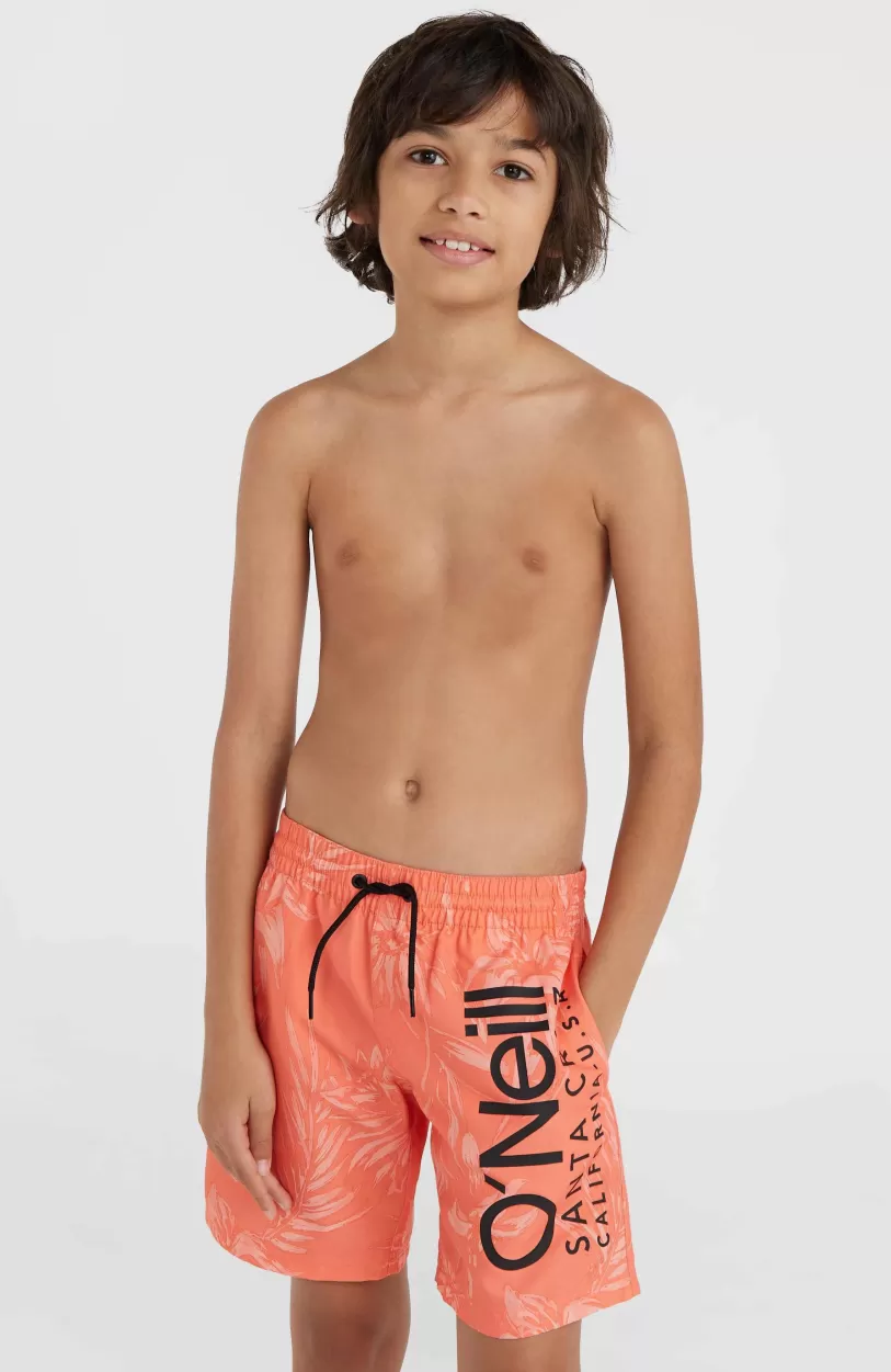 Discount O’Neill Mix And Match Cali Floral 14'' Zwembroek | Living Coral Tonal Tropicana