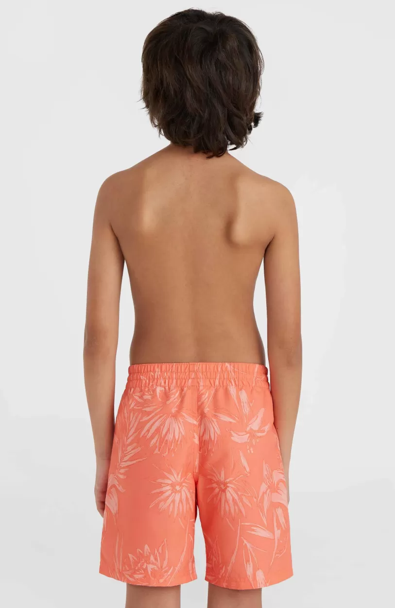 Discount O’Neill Mix And Match Cali Floral 14'' Zwembroek | Living Coral Tonal Tropicana