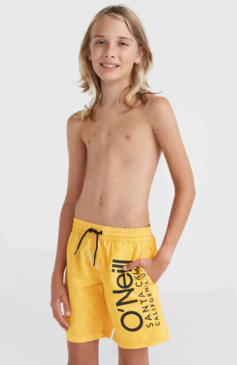 New O’Neill Mix And Match Cali Floral 14'' Zwembroek | Yellow Tonal Tropicana