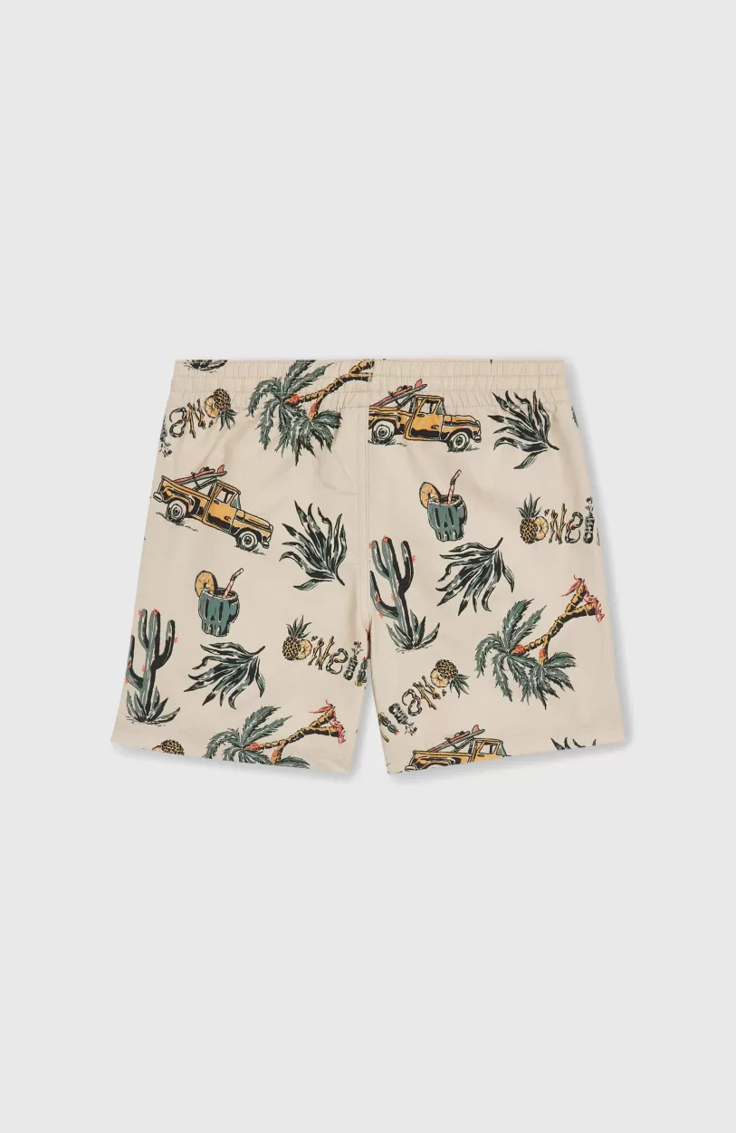 Store O’Neill Mix And Match Cali Print 13'' Zwembroek | Beige Venice Beach