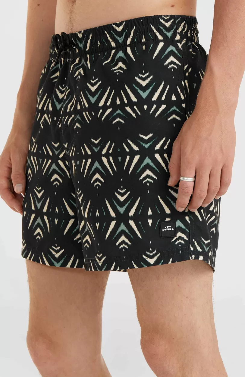 Shop O’Neill Mix And Match Cali Print 15'' Zwembroek | Black Fade IKAT