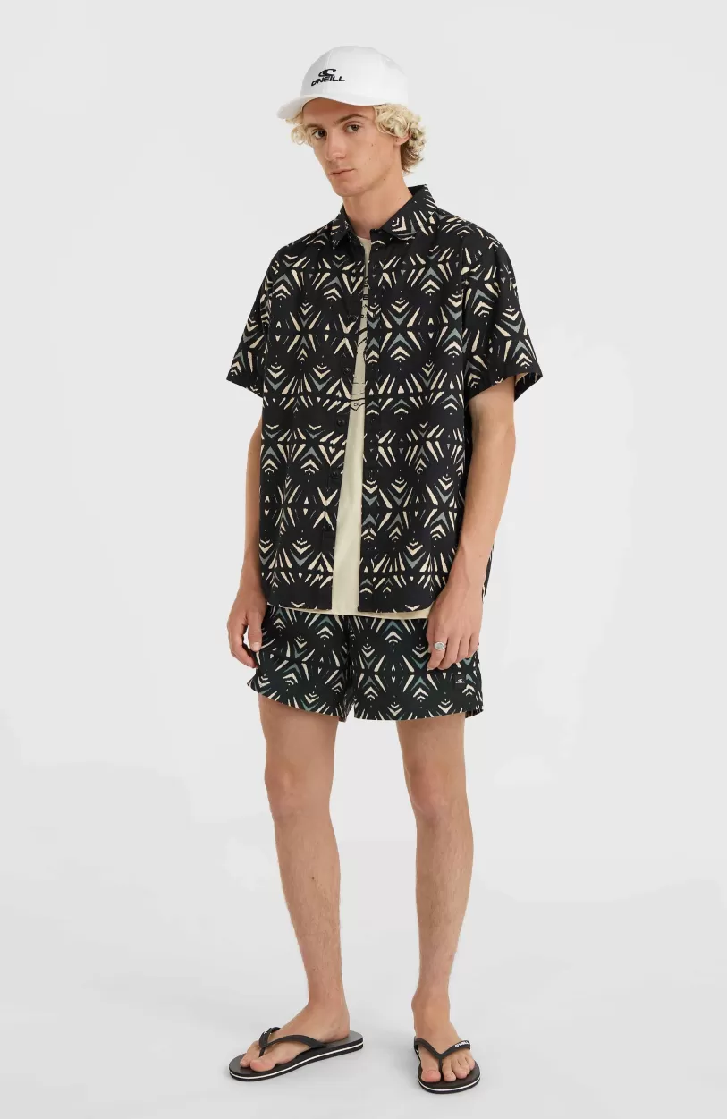 Shop O’Neill Mix And Match Cali Print 15'' Zwembroek | Black Fade IKAT