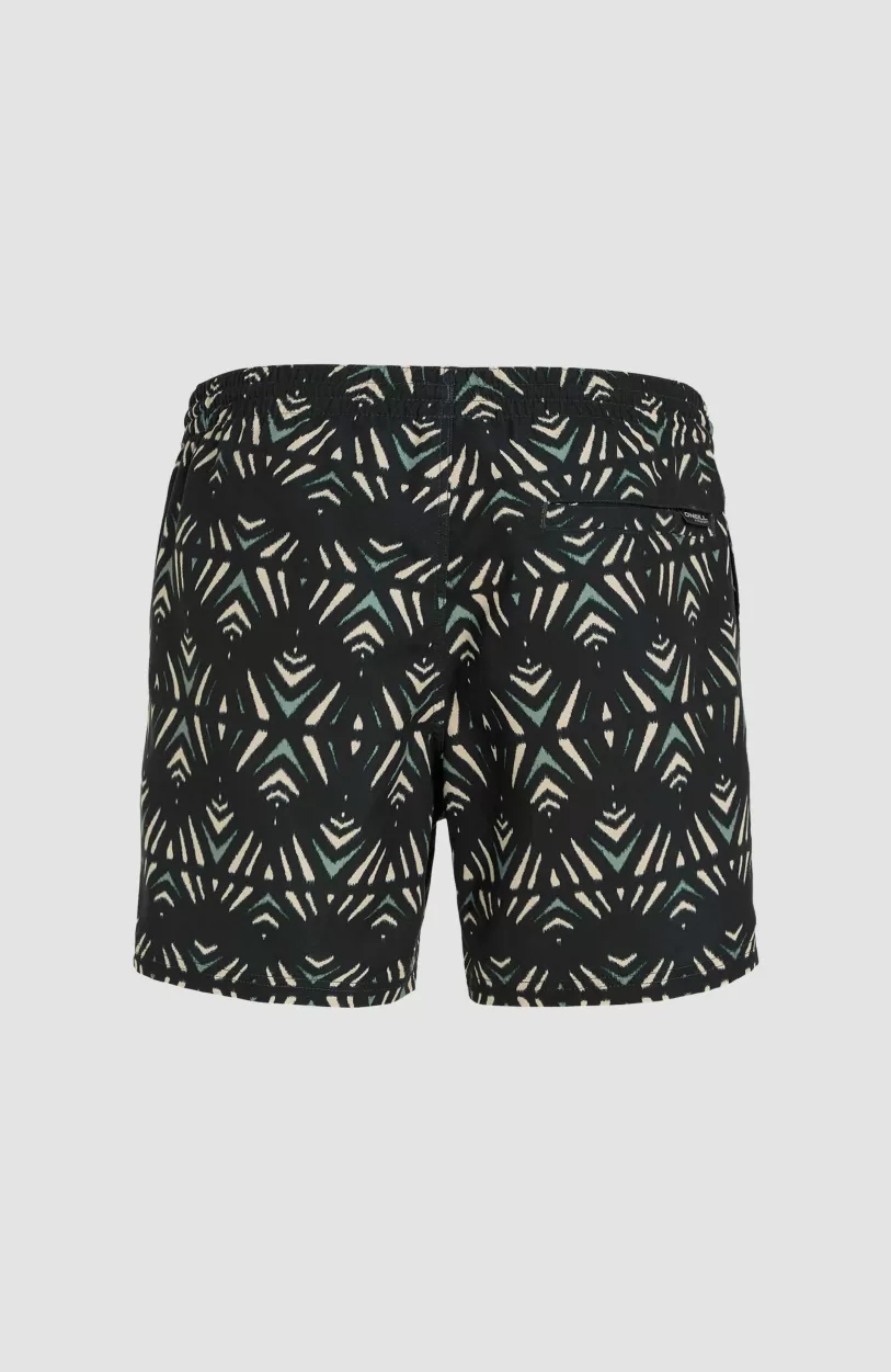 Shop O’Neill Mix And Match Cali Print 15'' Zwembroek | Black Fade IKAT
