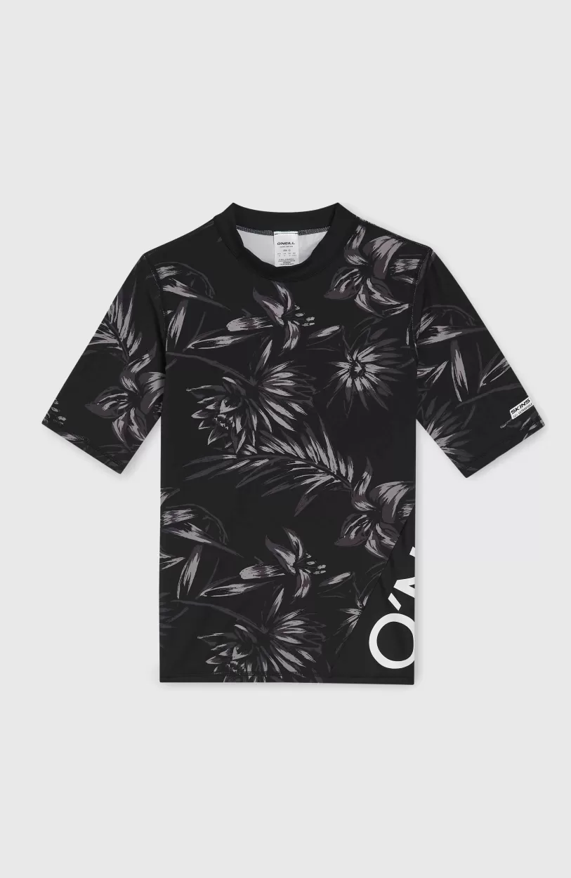 Online O’Neill Mix And Match Crazy Shirt Met Korte Mouwen | Black Tonal Tropican