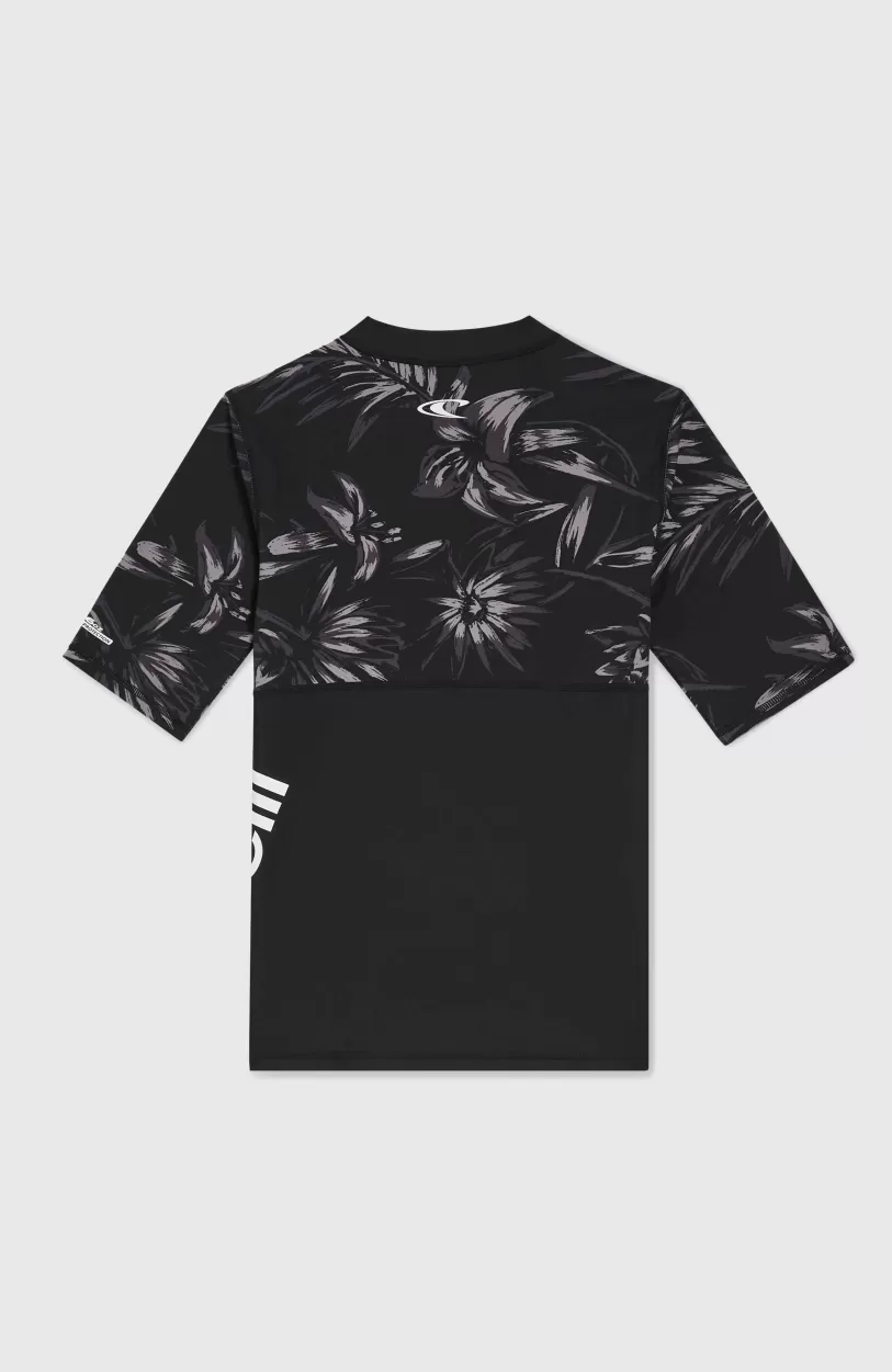 Online O’Neill Mix And Match Crazy Shirt Met Korte Mouwen | Black Tonal Tropican