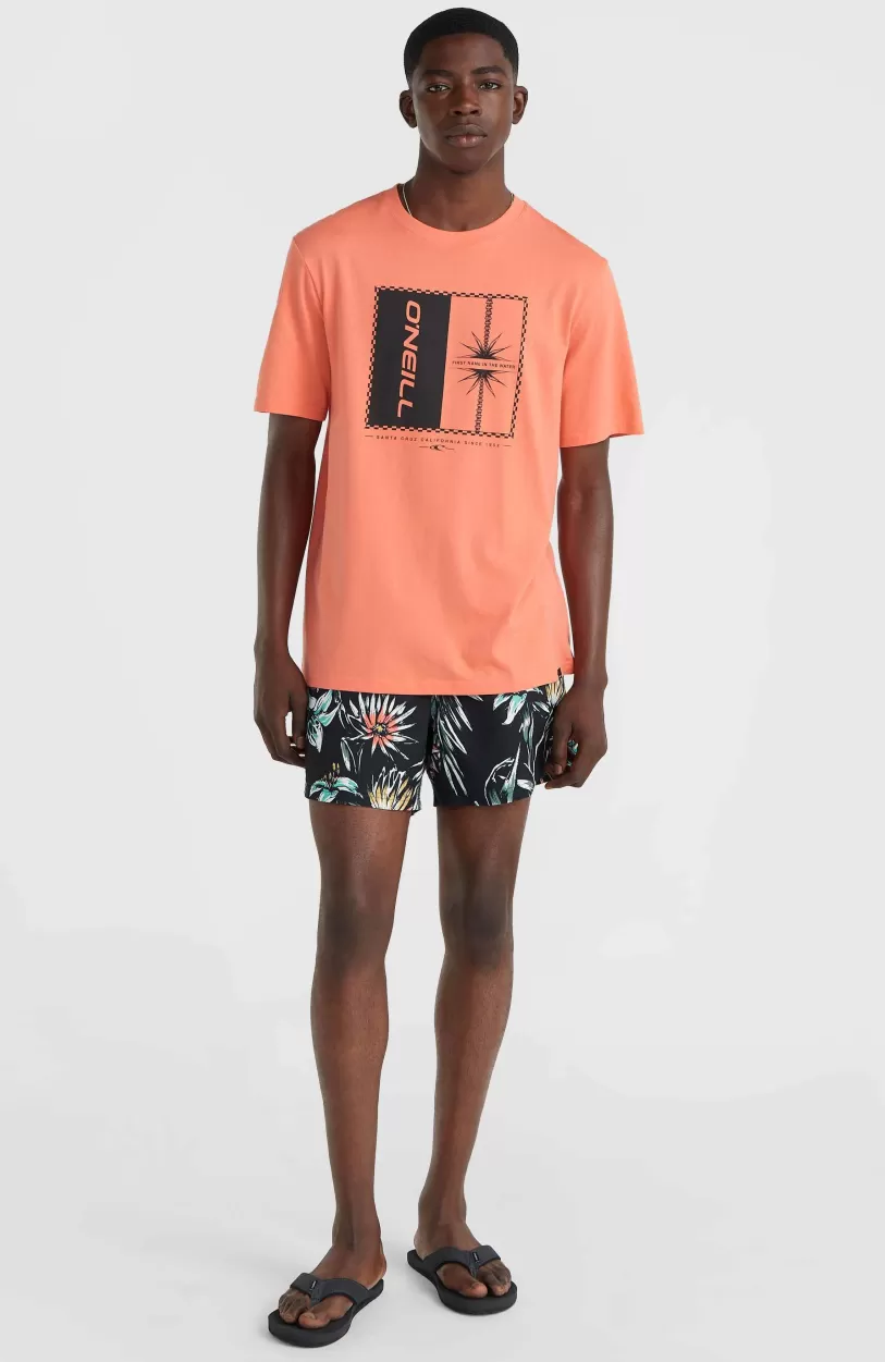 Best O’Neill Mix And Match Palm T-shirt | Living Coral