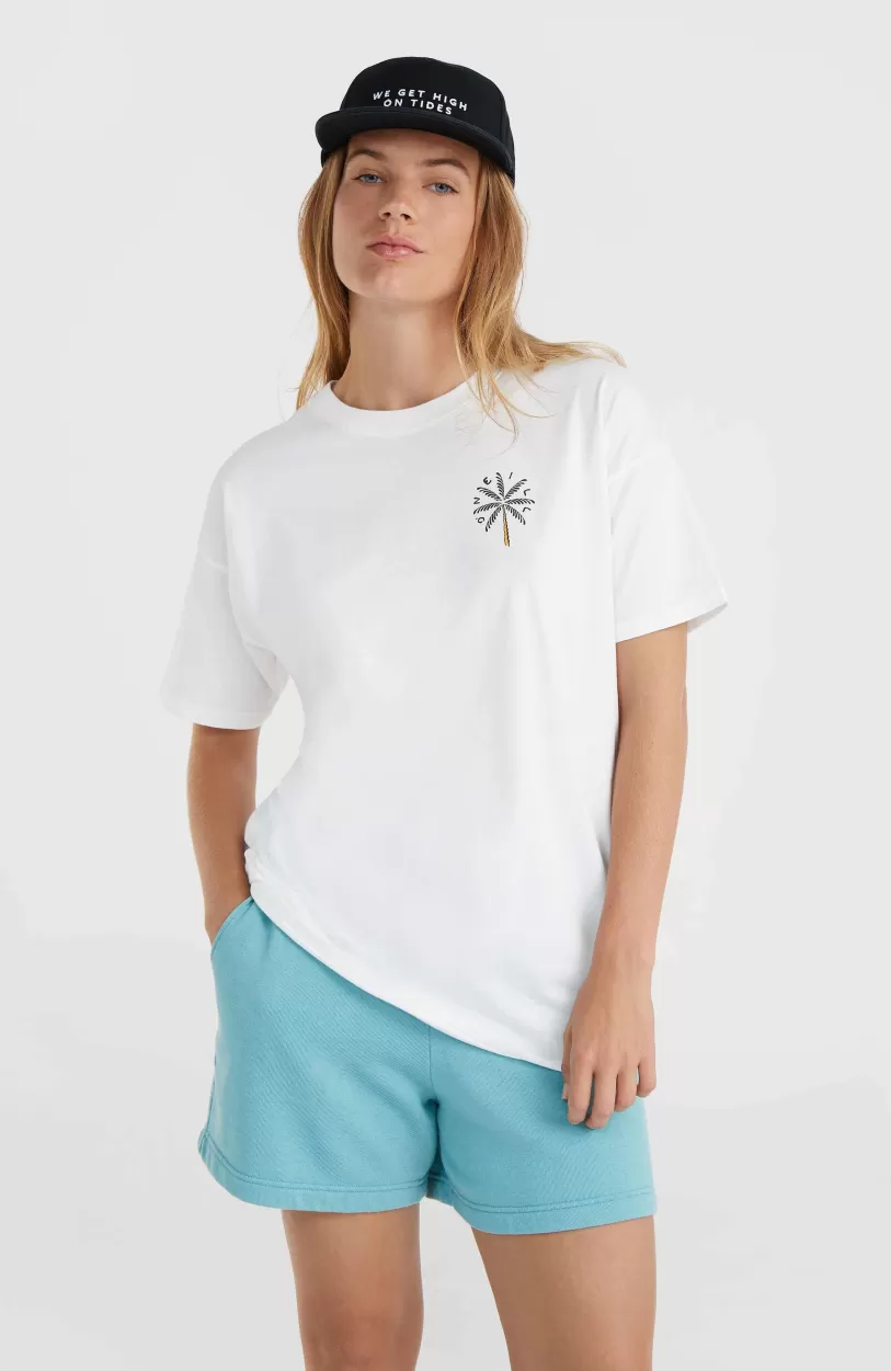 Discount O’Neill O'Neill Beach Vintage High On Tides T-shirt | Snow White