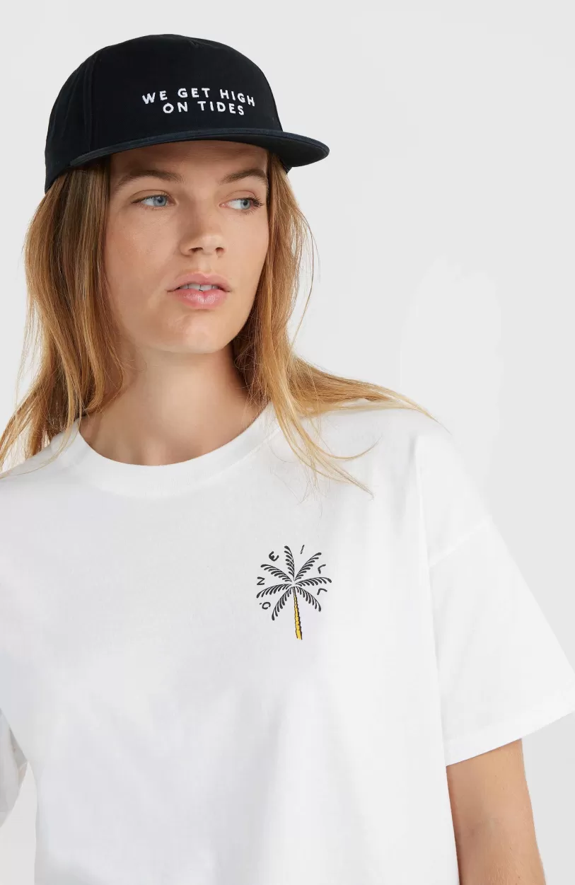 Discount O’Neill O'Neill Beach Vintage High On Tides T-shirt | Snow White