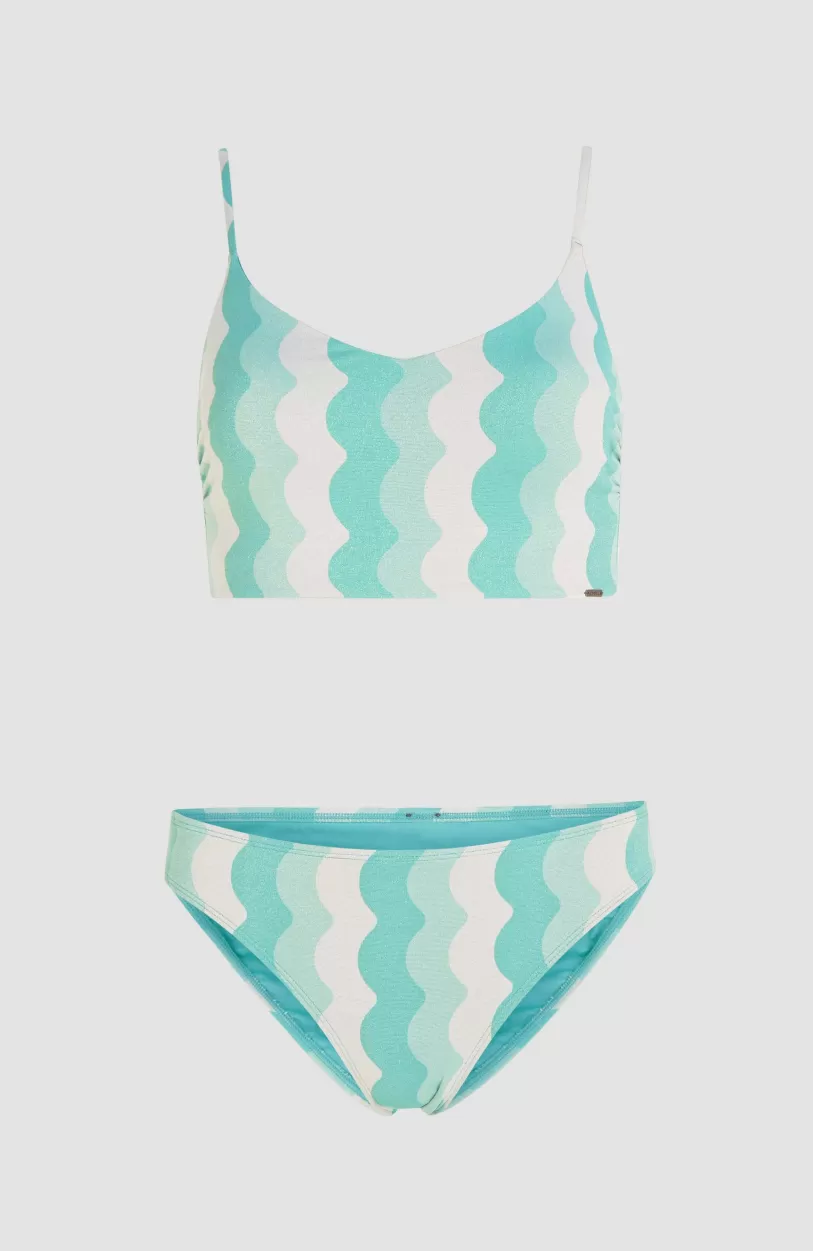 Clearance O’Neill O'Neill Beach Vintage Midles Rita Bikiniset | Blue Big Waves