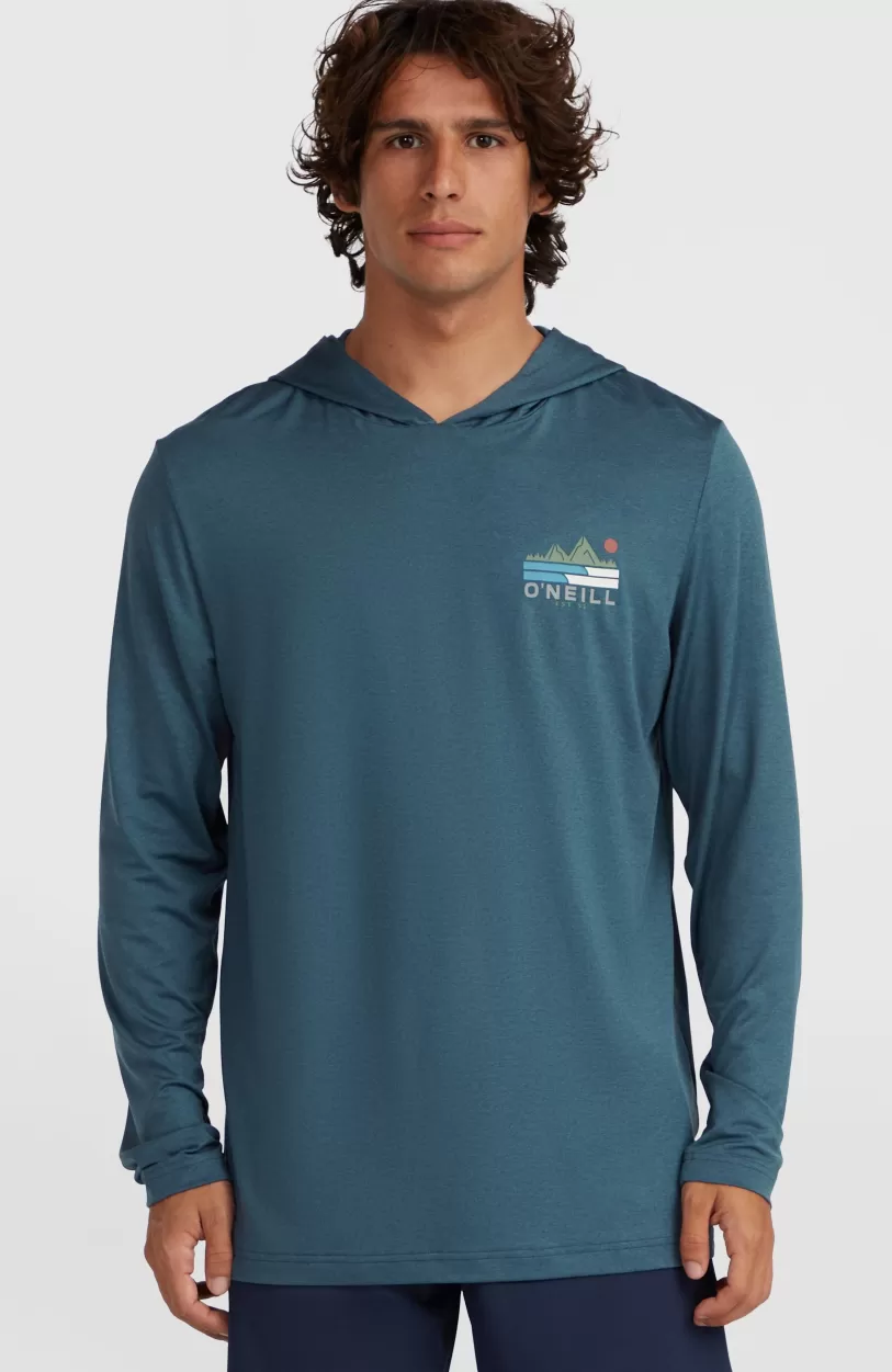 Store O’Neill O'Neill TRVLR Series UPF Shirt Met Lange Mouwen En Capuchon | Midnight Navy