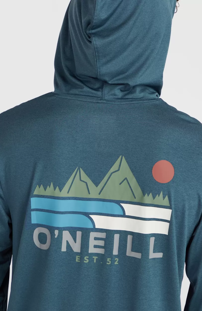 Store O’Neill O'Neill TRVLR Series UPF Shirt Met Lange Mouwen En Capuchon | Midnight Navy