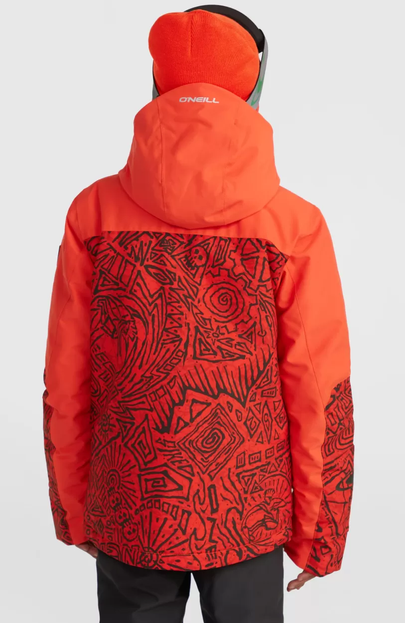 Flash Sale O’Neill O'Riginals Block Wintersportjas | Red Sketcheritage