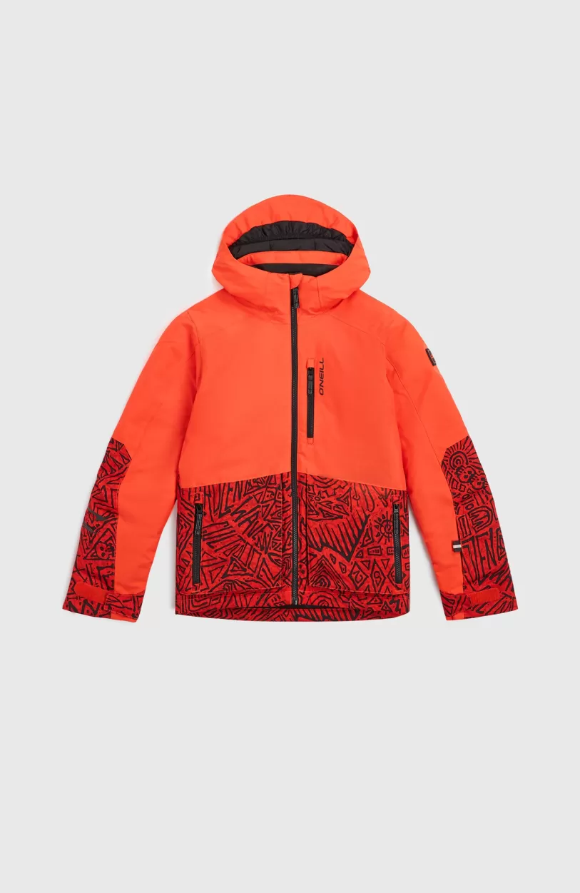 Flash Sale O’Neill O'Riginals Block Wintersportjas | Red Sketcheritage