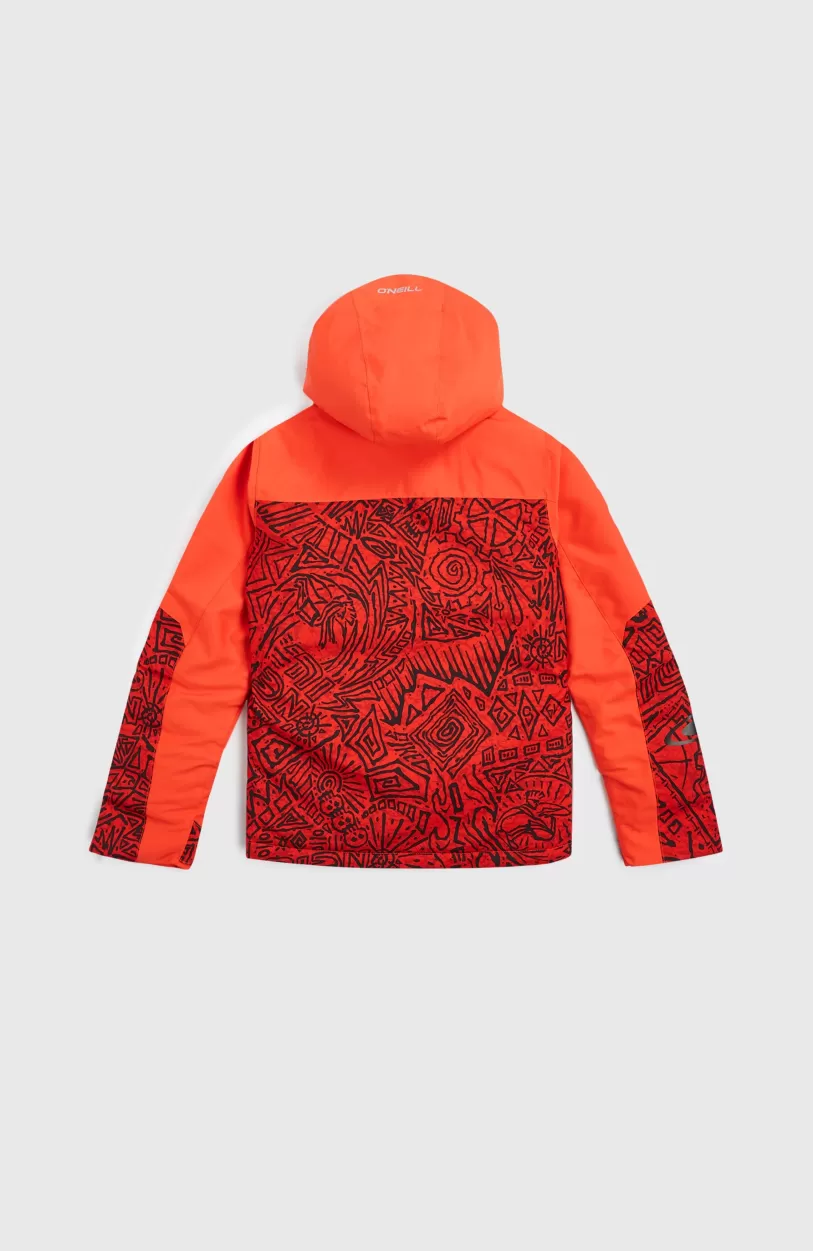 Flash Sale O’Neill O'Riginals Block Wintersportjas | Red Sketcheritage
